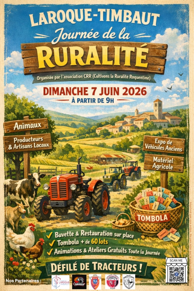 JOURNÉE DE LA RURALITÉ EXPO MATERIEL AGRICOLE, ANIMAUX,PRODUCTEURS ET ARTISANS LOCAUX &amp; VEHICULE